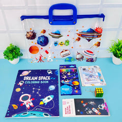 Cosmic Explorer Zippered Pouch Hamper