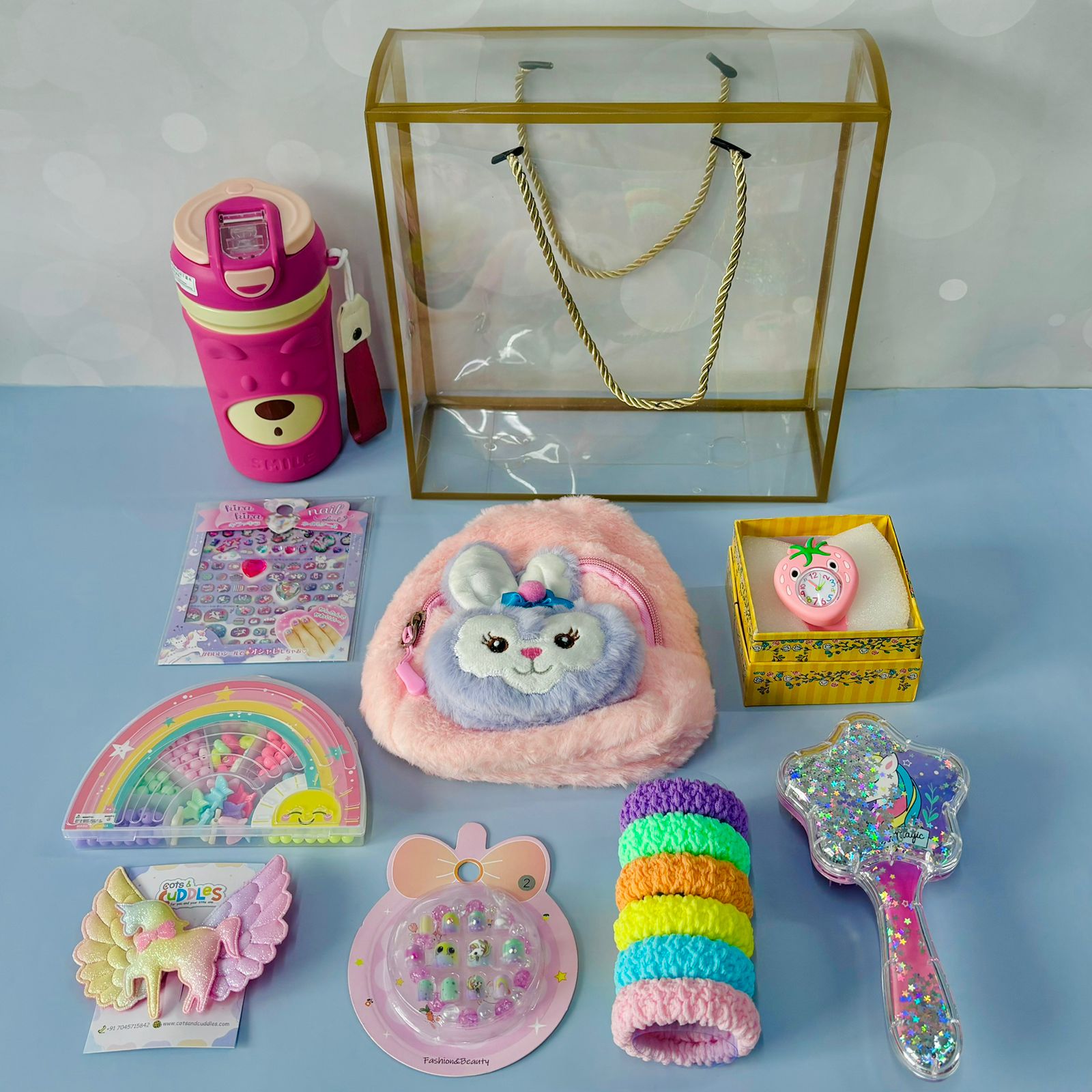 Rainbows & Sparkles hamper box