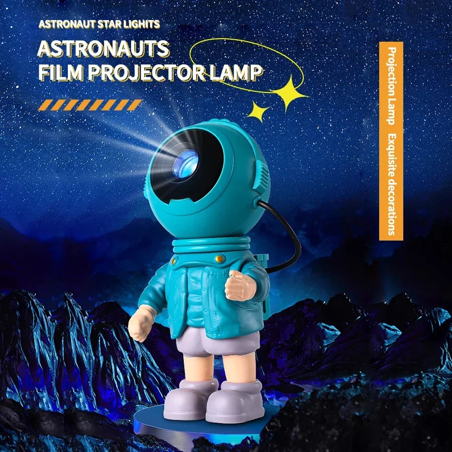 Astronaut Projection Night Light with Rotatable Themes