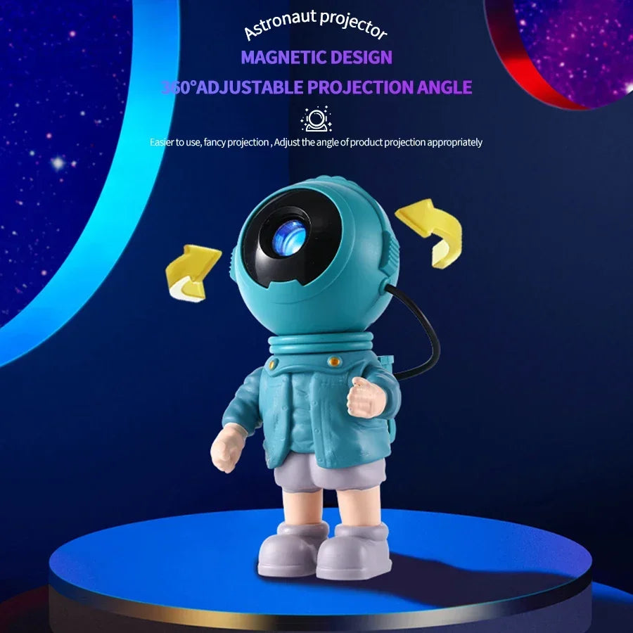 Astronaut Projection Night Light with Rotatable Themes