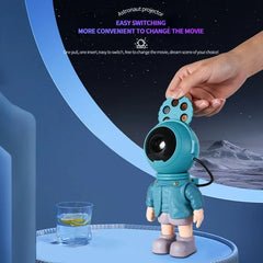 Astronaut Projection Night Light with Rotatable Themes