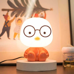 Chicken Design USB Night Lamp with Touch Switch