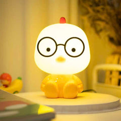 Chicken Design USB Night Lamp with Touch Switch